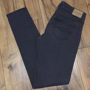Abercrombie Girls Kids Gray Skinny Jeggings 16